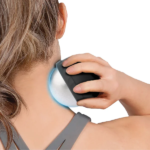 Rolling ice on neck